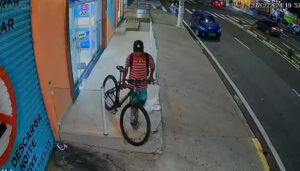 Bicicleta é furtada em frente a sorveteria no Jardim Amanda