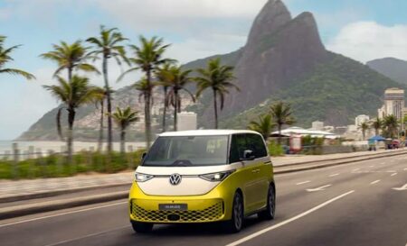 Kombi elétrica chega ao Brasil com design moderno e bom custo benefício