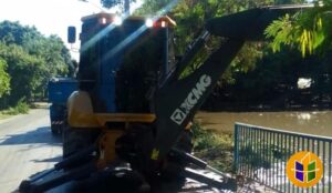 Etapa de desobstrução na lagoa do Jardim São Bento é finalizada