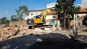 Hortolândia tem etapa de demolição para início da obra de viaduto sobre a linha férrea