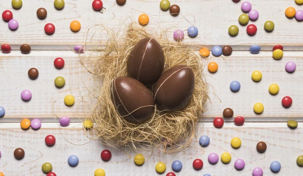 Receita prática de Ovos de Páscoa