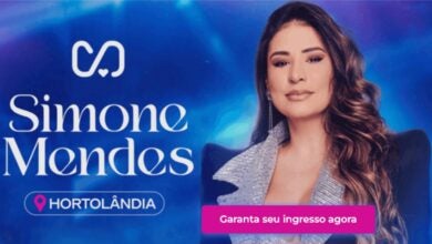 Show gratuito de Simone Mendes acontecerá no próximo fim de semana em Hortolândia