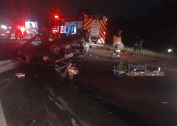 Grave acidente na SP-101 deixa uma vítima fatal