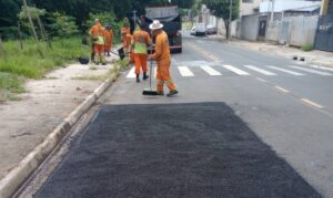 Melhoria do asfalto em importantes bairros de Hortolândia