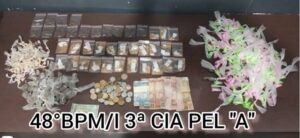 Suspeito de tráfico de drogas tenta fugir da polícia, mas é detido no Jd. Santa Emília, em Hortolândia