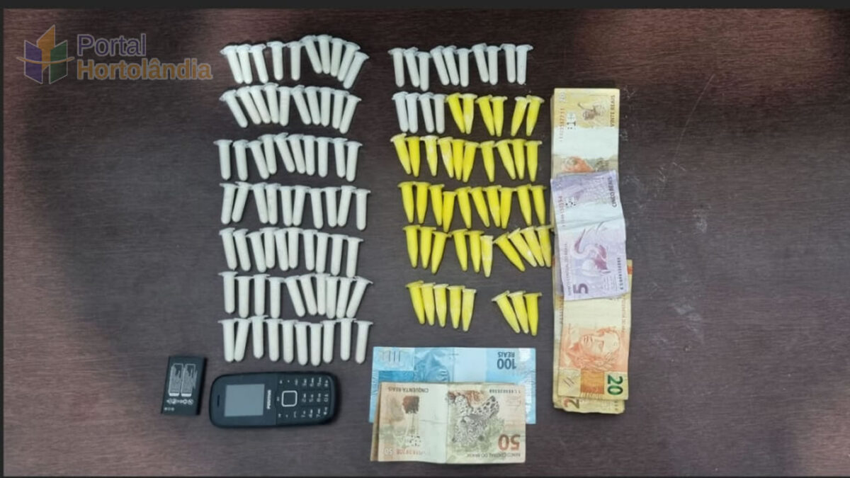 Apreensão de drogas em Hortolândia: Menor detido por tráfico