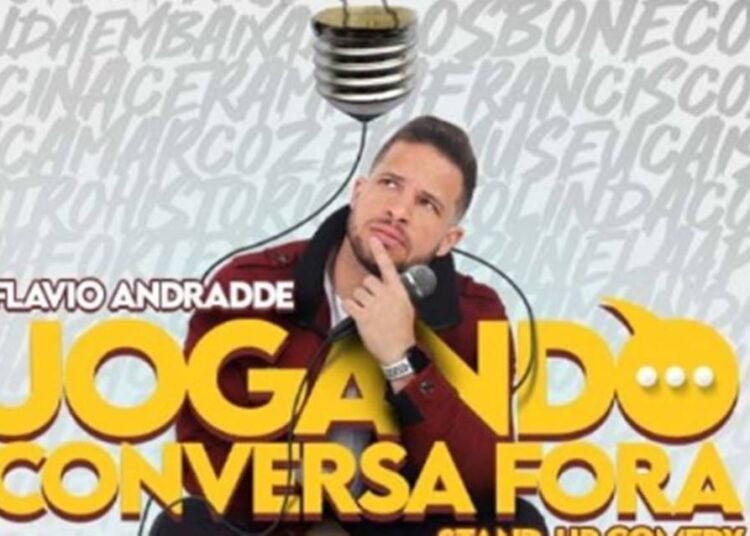 comediante Flavio Andrade