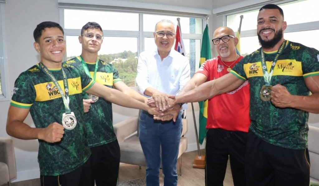 equipe de muay thai de Hortolândia