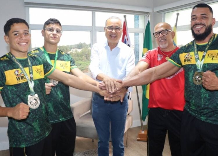 equipe de muay thai de Hortolândia