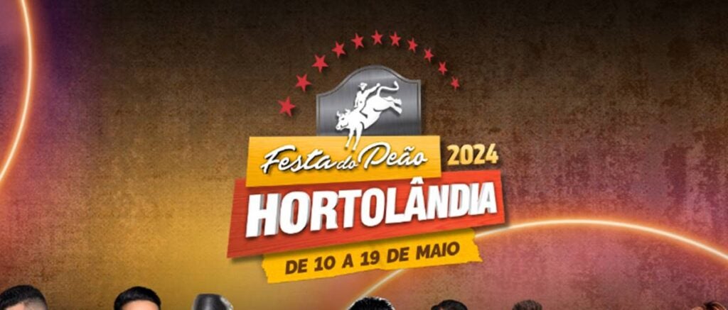Confira todos os shows da Festa do Peão de Hortolândia 2024