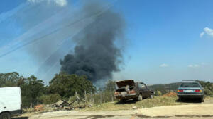 Incêndio em Hortolândia mobiliza Corpo de Bombeiros