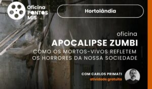 Oficina gratuita sobre a popularidade dos zumbis no cinema acontece em Hortolândia