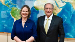 Ana Perugini se reúne com Alckmin e reforça compromisso com Hortolândia e região