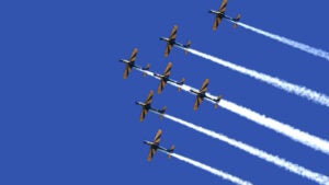 Esquadrilha da Fumaça fará show aéreo inédito na região neste sábado (22)