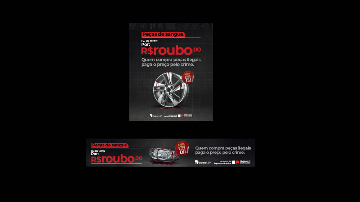 Detran-SP Combate comércio ilegal de Autopeças em nova campanha