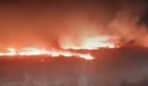 Incêndio atinge mata perto de terminal em Hortolândia