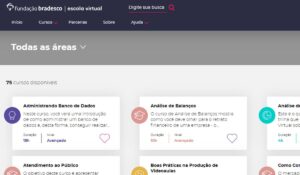 70 cursos gratuitos e à distância abertos na Fundação Bradesco: todos com certificação