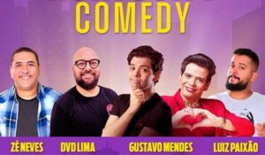 Show gratuito de comédia em Hortolândia com Gustavo Mendes