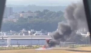Queda de avião mata piloto de Valinhos