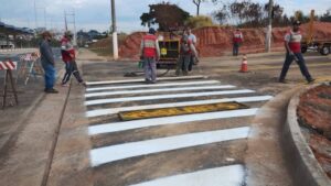 Entorno do Novo Paço Municipal de Hortolândia recebe sinalização