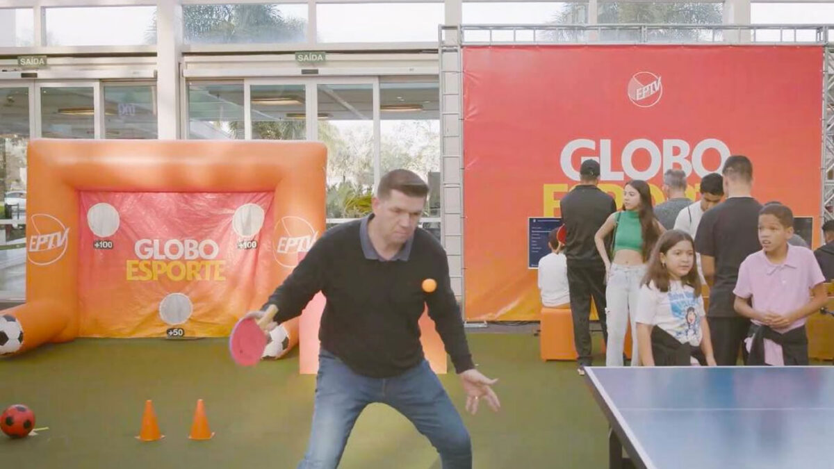 Arena Globo Esporte no Campinas Shopping com Atrações Esportivas