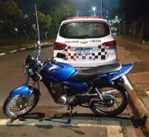 Polícia apreende, em Hortolândia, motocicleta furtada em Sumaré