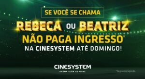 Rebeca e Beatriz não paga ingresso no Cinesystem Hortolândia: entenda