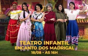 Espetáculo de teatro infantil gratuito em shopping da região acontece neste domingo (18)