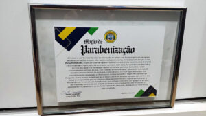 Daniel Laranjeira homenageia Portal Hortolândia por contribuição à informação e engajamento local