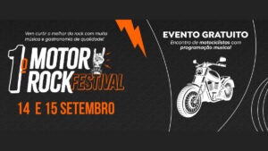 1° Motor Rock Festival acontece nos dias 14 e 15 de setembro no estacionamento do Shopping Parque das Bandeiras