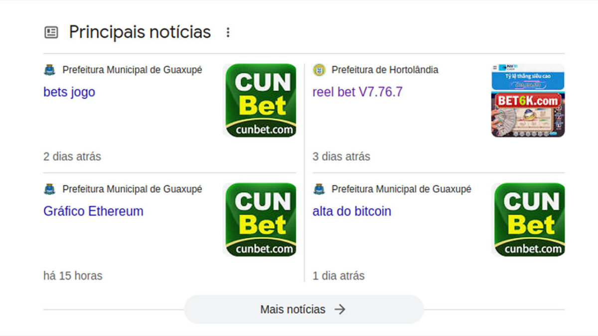 Sites governamentais sofrem ataque de redirecionamento por BETs