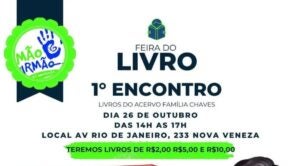 Feira do Livro que acontecerá na região terá obras a partir de R$ 2