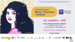 Concerto gratuito da Orquestra Filarmônica em Hortolândia