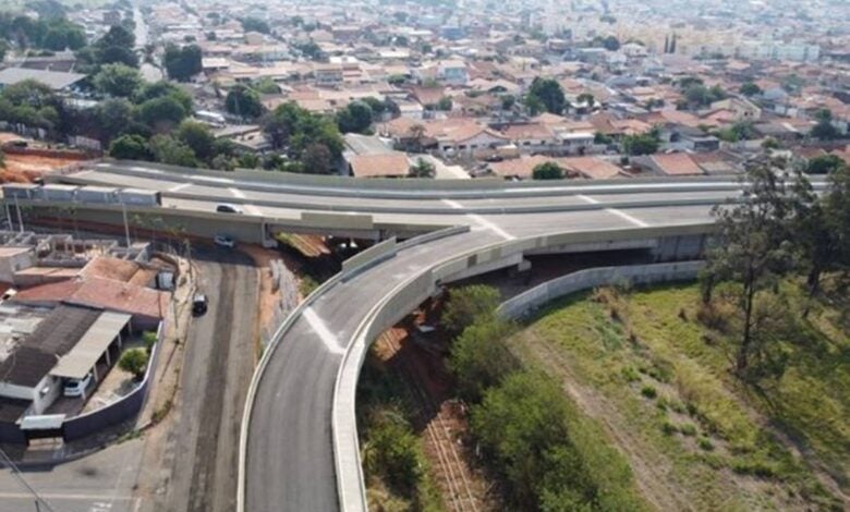 obras do viaduto