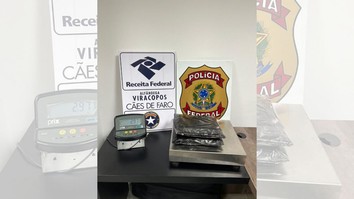 PF prende passageira com cocaína no Aeroporto de Viracopos