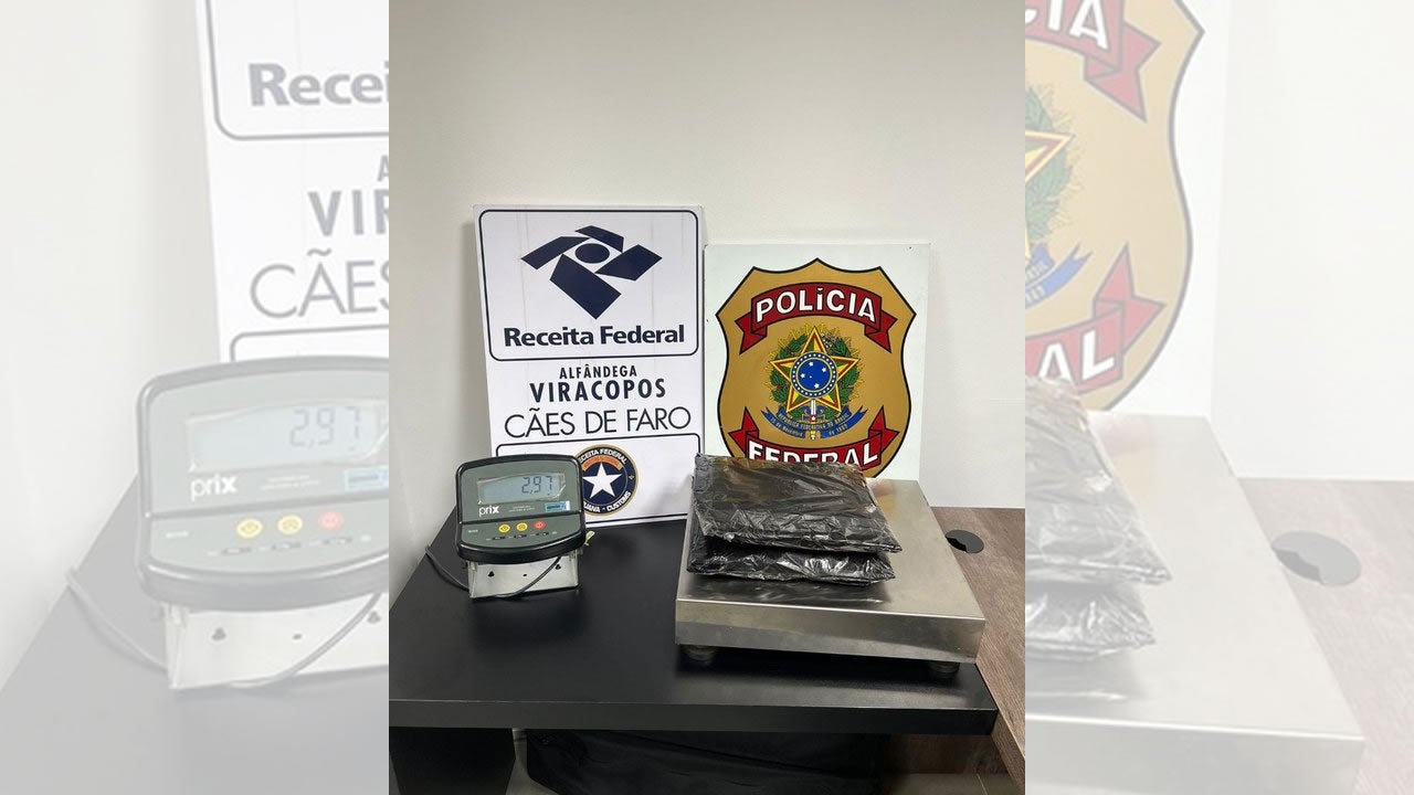 PF prende passageira com cocaína no Aeroporto de Viracopos