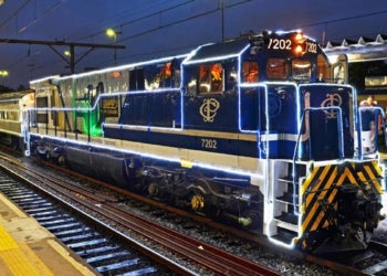 Trem Iluminado de Natal