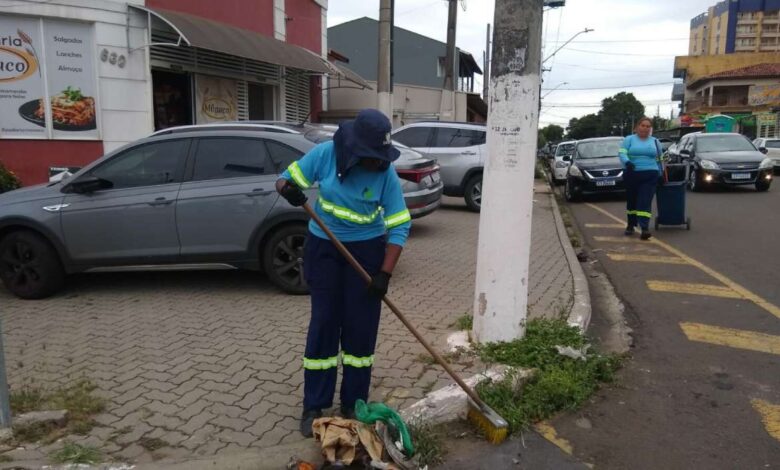 limpeza e varrição