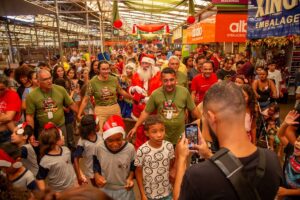 Papai Noel estará no Mercado de Flores da Ceasa neste fim de semana