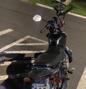 Adolescente é detido por furto de motocicleta em Hortolândia