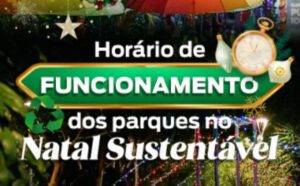 Confira o horário de funcionamento dos parques de Hortolândia no Natal Sustentável