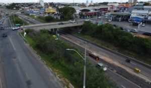 SP-101 sofre bloqueios para obras de viaduto em Hortolândia