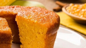 Receita fácil de bolo de pamonha