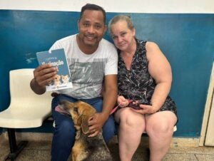 Família reencontra cadelinha desaparecida há 3 anos em Hortolândia