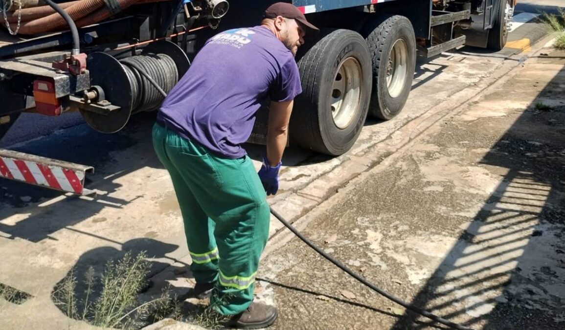 descarte irregular de esgoto