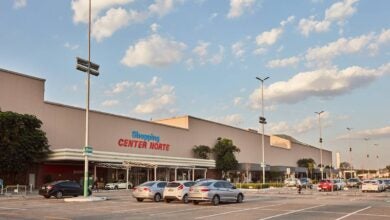 telhado do Shopping Center Norte