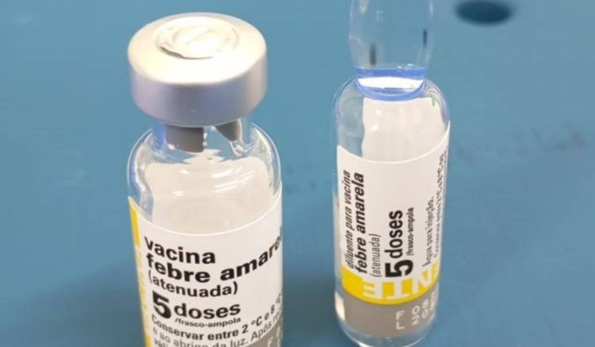 vacinação contra Sarampo e Febre Amarela