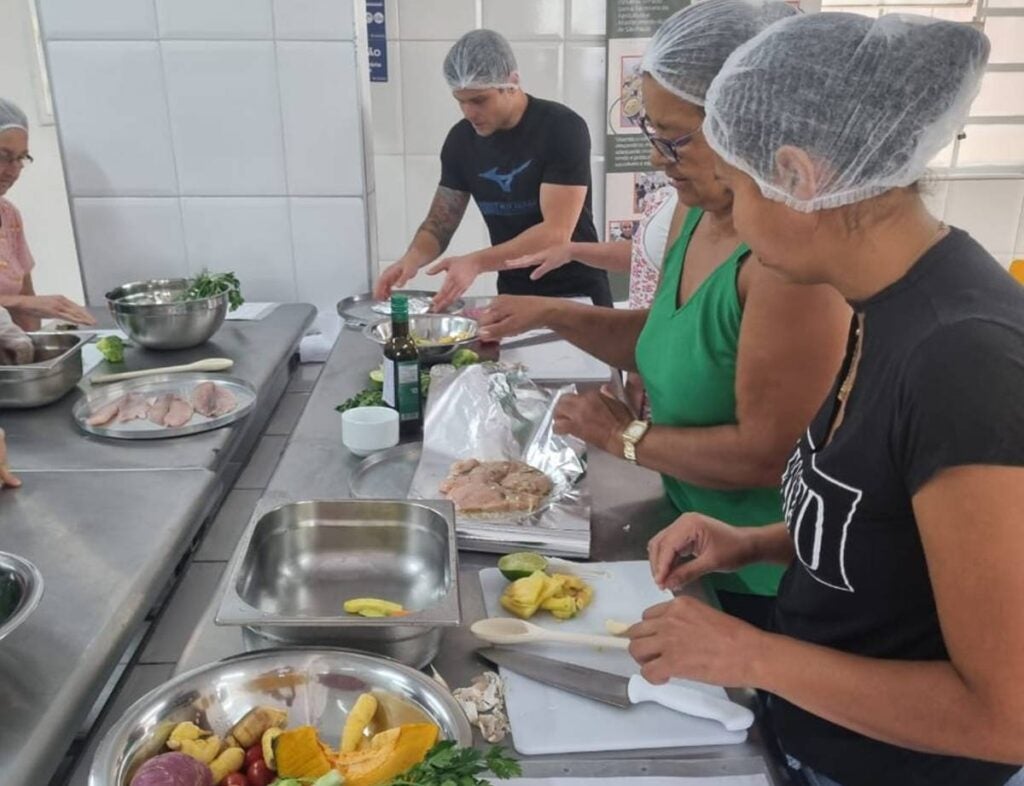 oficina de culinária