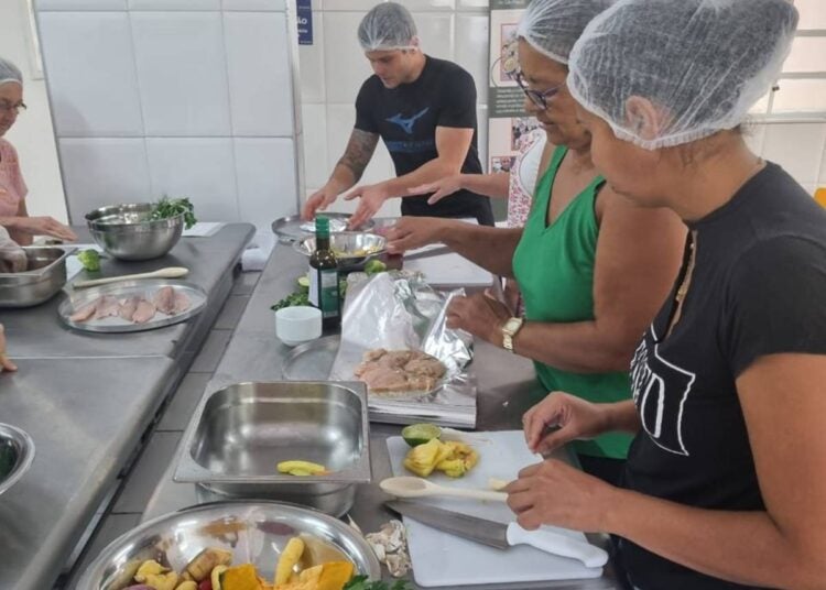 oficina de culinária