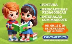 Shopping da região promove oficinas de inglês gratuitas para crianças